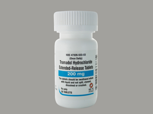 Tramadol 200mg hydrochloride extended release