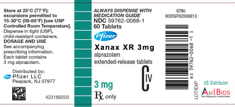 Xanax XR 3mg Prescription