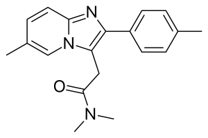 Ambien (Zolpidem) chemical formula