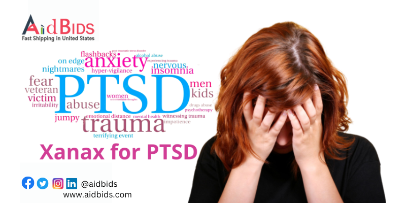 How does Xanax 2mg help to treat post-traumatic stress disorder?