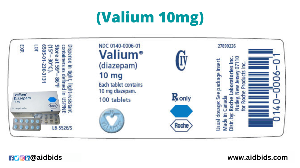 Valium 10mg Imprints